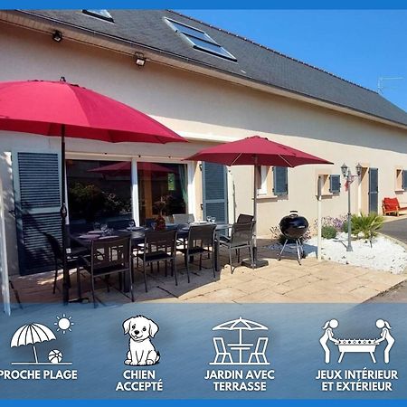 Le So Art, Grande Maison 4 Chambres, Terrain De Petanque, Grand Jardin Clos, Flipper, Babyfoot, Jeux Arcade, Ping Pong,1 Km Mer, Proche Golf, Port En Bessin, Bayeux Et Plages Du Debarquement, Adaptee Enfants Commes Exterior foto